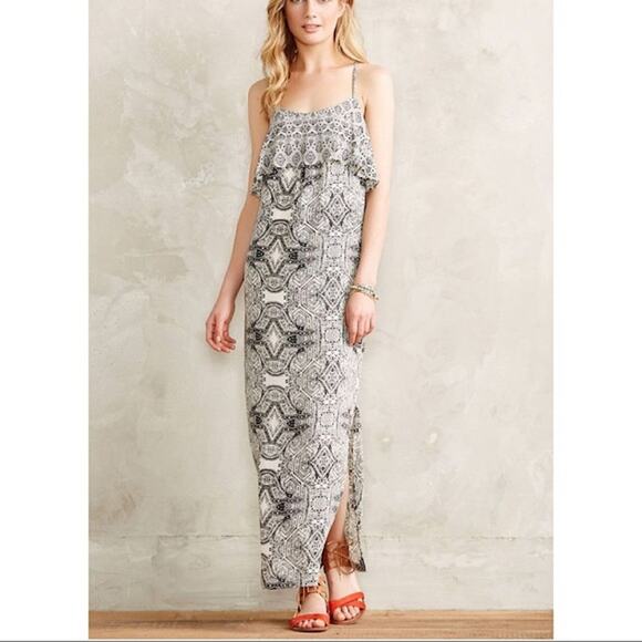 Anthropologie Dresses & Skirts - Anthropologie Vanessa Virginia Talitha Tiered Maxi Dress Size 2